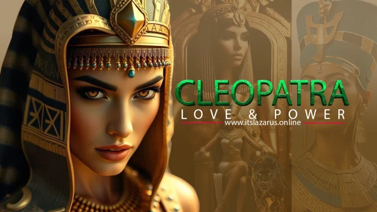 The Story of Cleopatra, Queen of the Nile- Love, Intelligence and Political Power by itslazarus