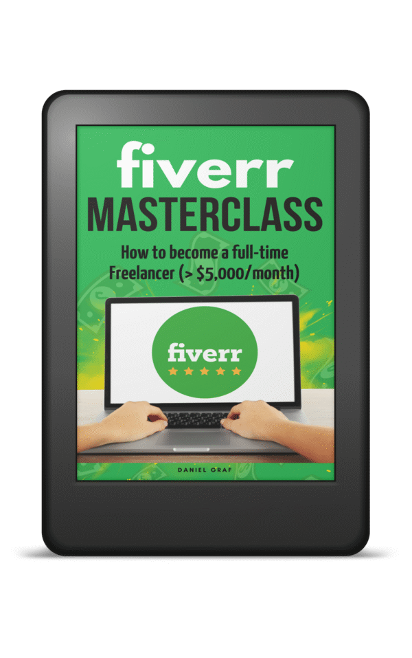 3D Cover_eBook Fiverr Masterclass | All-in-one Guide