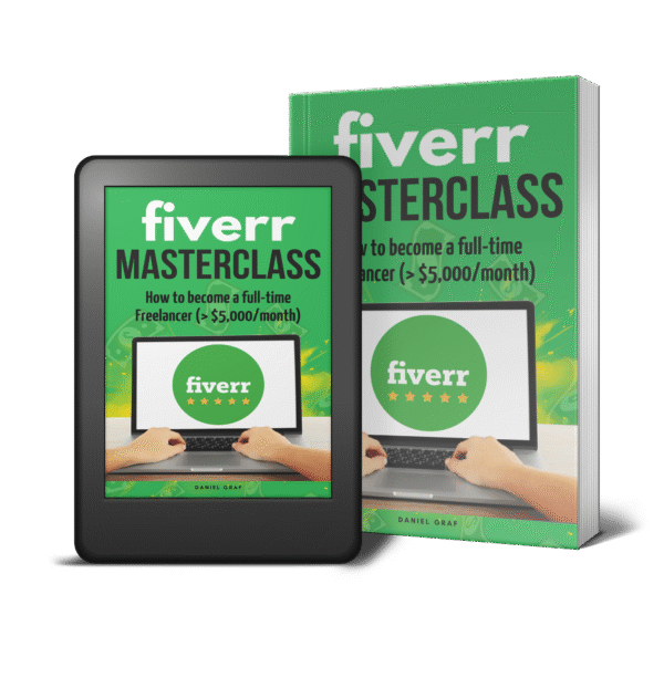 3D Cover_eBook und Taschenbuch-min-min Fiverr Masterclass | All-in-one Guide