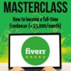 Cover eBook_Englisch Fiverr Masterclass | All-in-one Guide