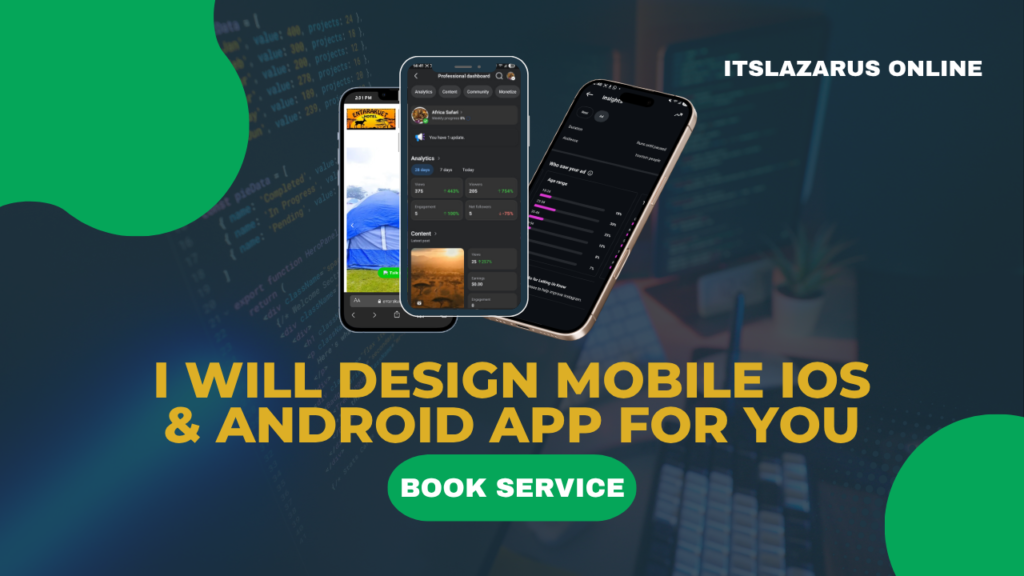 app development service mobile app for ios and android, software developer