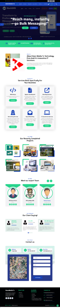 Digital marketing agency design in tanzania